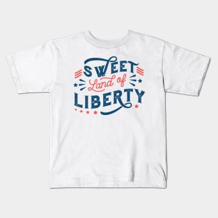 4th Of July Liberty Quote Kids T-Shirt